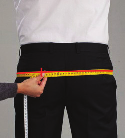 Measurements form.Trouser-Hips