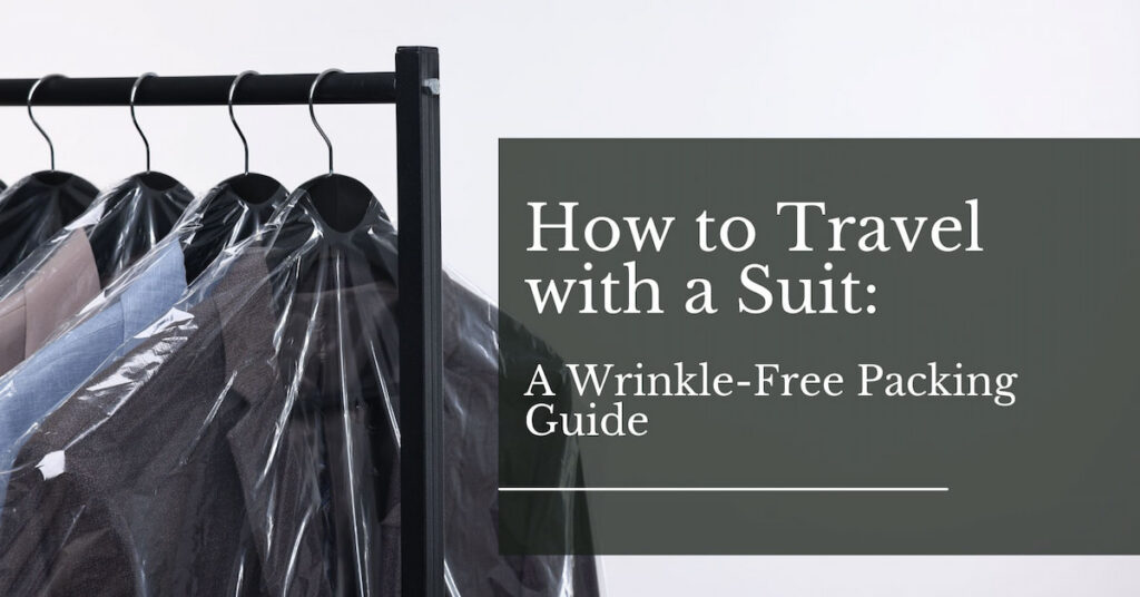 Bangkok tailor shop guide to travelling with a suit without wrinkles